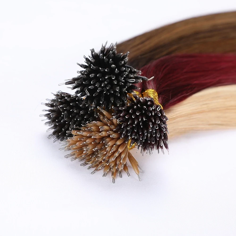 Nano Ring Hair Extensions 100 Strands 100% Human Hair